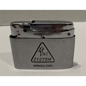 Vtg Bentley Automatic Super Lighter Advertising BVac System Austria Art Deco